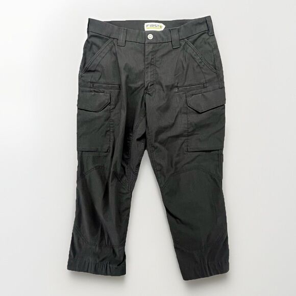 First Tactical V2 Pants Men’s Altered To 34x26 Black Cargo Police Military - Picture 1 of 9